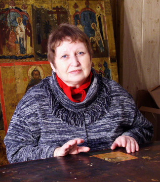 Художник-реставратор Тамара Рыбакова отметила 75-летний юбилей